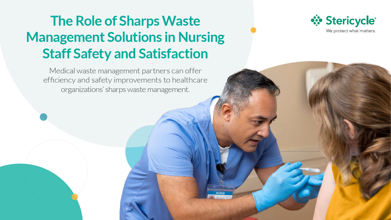 The Role of Sharps Waste Management Solutions in Nursing Staff Safety